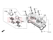 HONDA CBF10006 CBF1000 2006 E-1 VALVE COVER
