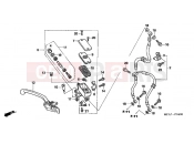 HONDA CBF10007 CBF1000 2007 F-4 FRONT MASTER CYLINDER (CBF1000)