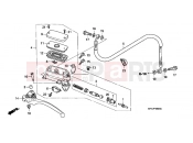 HONDA CBF10007 CBF1000 2007 F-6 CLUTCH MASTER