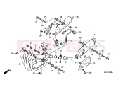 HONDA CBF10007 CBF1000 2007 F-20 EXHAUST DRUM