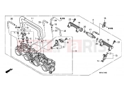 HONDA CBF10009 CBF1000 2009 E-18 THROTTLE HOUSING