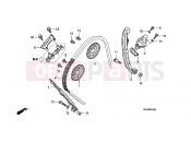 HONDA CBF1000A CBF1000 2010 E-4 TIMING CHAIN ​​/ TENSIONER