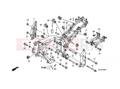 HONDA CBF1000A CBF1000 2010 F-32 FRAME HOUSING