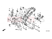 HONDA CBF1000A7 CBF1000 ABS 2007 F-32 FRAME HOUSING
