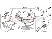 HONDA CBF1000AA CBF1000 ABS 2010 F-28 REAR COMBINATION LAMP