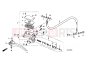 HONDA CBF1000FA CBF1000F 2010 F-6 CLUTCH MASTER
