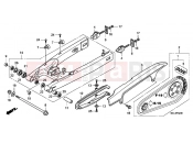 HONDA CBF1000FA CBF1000F 2010 F-32 SWING ARM
