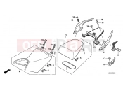 HONDA CBF1000FB CBF1000F 2011 F-23 SEAT