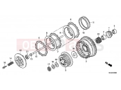 HONDA CBF1000FAE CBF1000F ABS 2014 E-6 CLUTCH