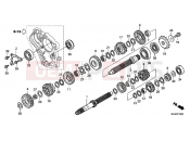 HONDA CBF1000FAE CBF1000F ABS 2014 E-15 ÁTTÉTEL