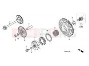 HONDA CBF1000FSA CBF1000FS 2010 E-7 CLUTCH COUPLING START