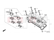 HONDA CBF1000FSB CBF1000FS 2011 E-1 VALVE COVER
