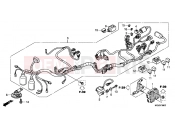 HONDA CBF1000FSB CBF1000FS 2011 F-38 WIRING HARNESS