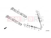 HONDA CBF1000FSC CBF1000FS 2012 E-3 CAMSHAFT / VALVE