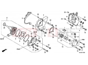 HONDA CBF1000FSC CBF1000FS 2012 E-10 WATER PUMP