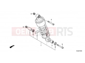 HONDA CBF1000FSC CBF1000FS 2012 F-33 ​​REAR SHOCK ABSORBER