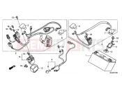 HONDA CBF1000FSC CBF1000FS 2012 F-37 BATTERY
