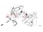 HONDA CBF1000FSC CBF1000FS 2012 F-45 FRONT ENGINE HOUSING