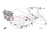 HONDA CBF1000FTB CBF1000FT 2011 E-17 WATER PIPE