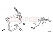 HONDA CBF1000FTC CBF1000FT 2012 F-4 SWITCH / CABLE