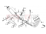 HONDA CBF1000FTC CBF1000FT 2012 F-27 EXHAUST DRUM