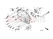 HONDA CBF1000S8 CBF1000S 2008 E-5 RIGHT CRANKSHAFT COVER
