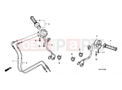 HONDA CBF1000S9 CBF1000S 2009 F-3 SWITCH / CABLE