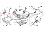HONDA CBF1000S9 CBF1000S 2009 F-28 REAR COMBINATION LAMP