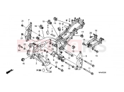 HONDA CBF1000S9 CBF1000S 2009 F-32 FRAME HOUSING