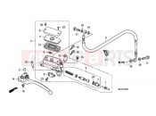 HONDA CBF1000SA CBF1000S 2010 F-6 CLUTCH MASTER