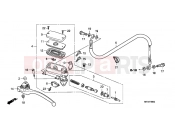 HONDA CBF1000T8 CBF1000T 2008 F-6 CLUTCH MASTER