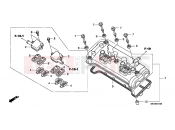 HONDA CBF1000TA CBF1000T 2010 E-1 VALVE COVER