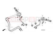 HONDA CBF1000TA CBF1000T 2010 F-3 SWITCH / CABLE