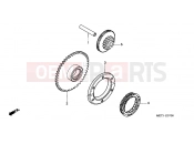 HONDA CBF5004 CBF500 2004 E-7 CLUTCH COUPLING START