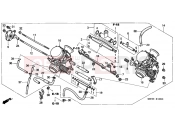 HONDA CBF5004 CBF500 2004 E-19 CARBURETOR (ED.)