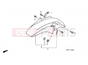 HONDA CBF5004 CBF500 2004 F-8 FRONT FENDER