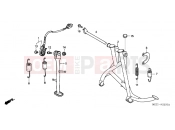 HONDA CBF5004 CBF500 2004 F-22 SUPPORT