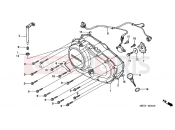 HONDA CBF5006 CBF500 2006 E-5 RIGHT CRANKSHAFT COVER