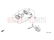 HONDA CBF5006 CBF500 2006 F-26 FLASHING