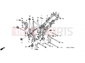 HONDA CBF5006 CBF500 2006 F-30 FRAME HOUSING