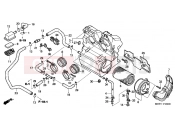 HONDA CBF500A4 CBF500 2004 F-18 AIR FILTER