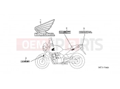 HONDA CBF500A4 CBF500 2004 F-34 JELZÉS