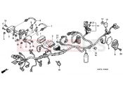 HONDA CBF500A6 CBF500A 2006 F-29 WIRING HARNESS