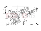 HONDA CBF600N9 CBF600 2009 E-5 RIGHT CRANKSHAFT COVER