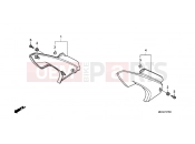 HONDA CBF600N9 CBF600 2009 F-17 SIDE COVER