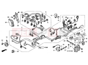 HONDA CBF600N9 CBF600 2009 F-29 WIRING HARNESS