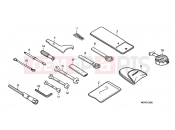 HONDA CBF600N9 CBF600 2009 F-32 TOOLS