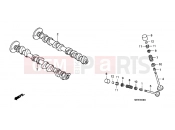 HONDA CBF600S9 CBF600 2009 E-3 CAMSHAFT / VALVE