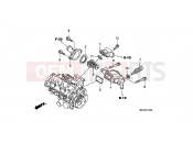 HONDA CBF600S9 CBF600 2009 E-17 THERMOSTAT