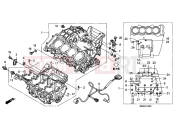 HONDA CBF600NA9 CBF600 ABS 2009 E-13 CRANKSHAFT